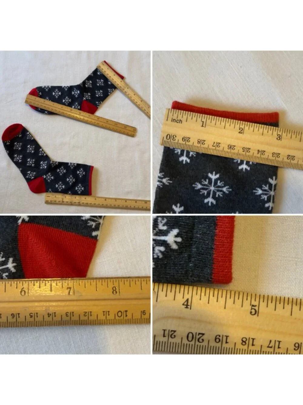 Christmas Socks Womens One Size 5 Pair Festive Holiday Bundle Crew Novelty